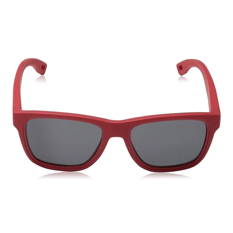 LACOSTE - Rectangular Sunglasses Kids' Red-1