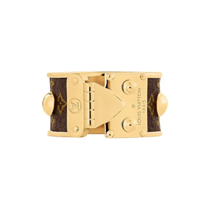 LOUIS VUITTON Lv Signature Ring-0
