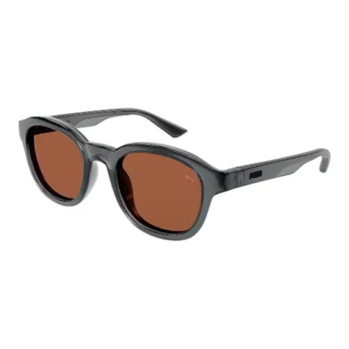 PUMA Round Sunglasses Women's Gray