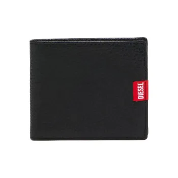 DIESEL Cow Leather Wallet Men's Black