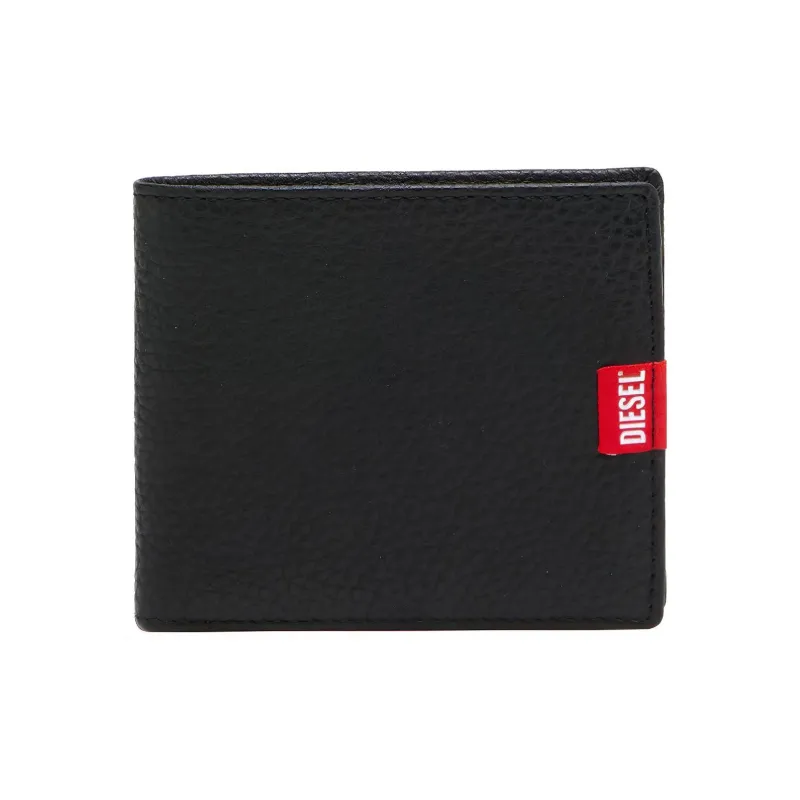 DIESEL Cow Leather Wallet Men's Black-0
