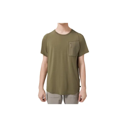 Lululemon LAB Collection T-Shirts Unisex Dark Khaki