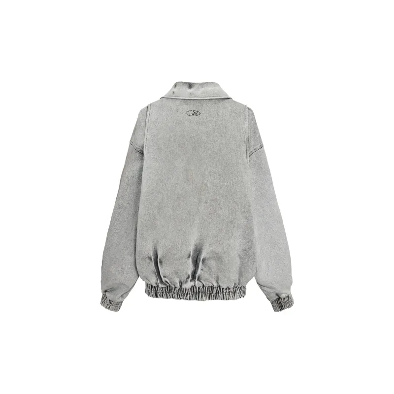 IMXS Denim Jacket Unisex Dark Gray-1