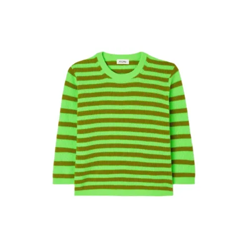 AMERICAN VINTAGE A.M Sweaters Women's Neon Green