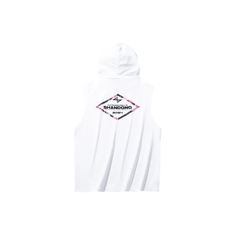 Anta Basketball Collection Tank Tops Men's Pure White-1