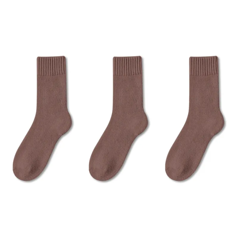 Mulong Family Mid Calf Socks Unisex 3 Pack-75
