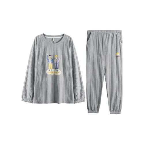 Dorame Pajama Set Women's Heather Gray