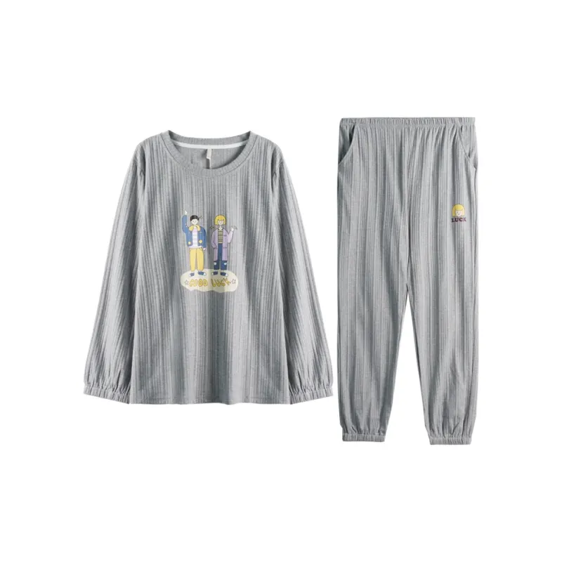 Dorame Pajama Set Women's Heather Gray-0