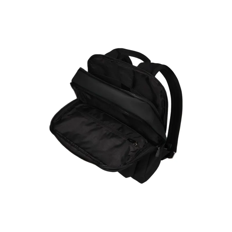 LANCEL Polyurethane Backpack Men's Black-3