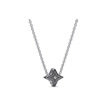 Pandora 925 Sterling Silver Necklaces Women's Silver