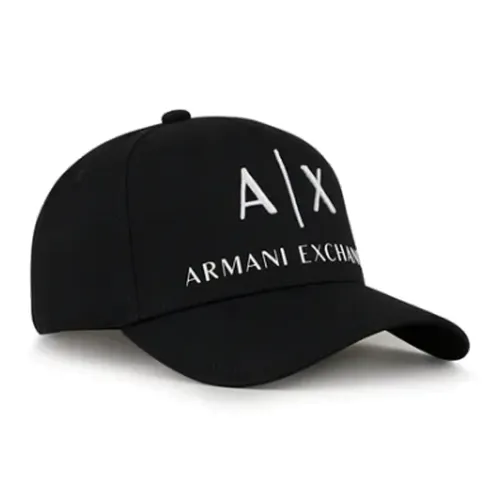 ARMANI EXCHANGE Baseball Caps Unisex Black