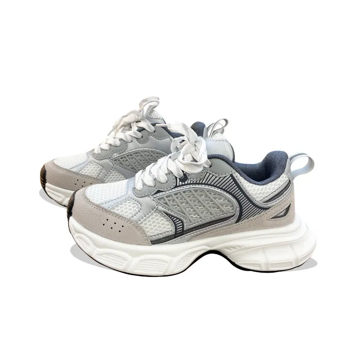 XLAIII Anti-Slip Wear-Resistant Low-Top Chunky Sneakers Unisex-1