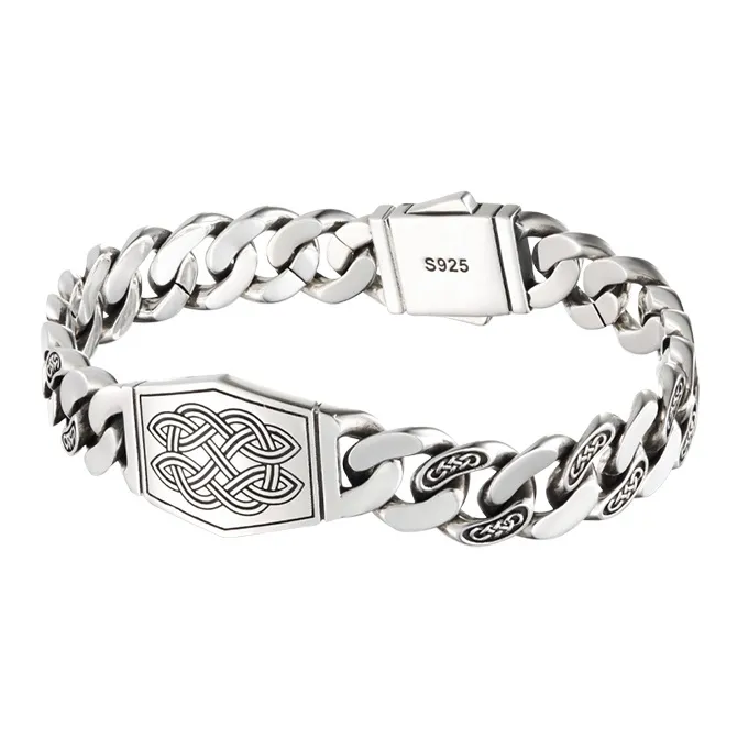 ROCK&RIDE 925 Sterling Silver Bracelets Men's-1