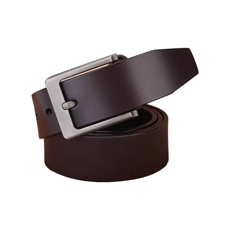 Warrior Cow Leather Leather Belts Men's 3.8cm-3