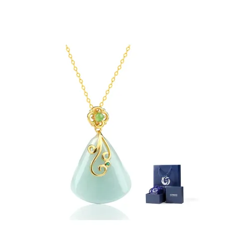 Yi Zhen Ge Glutinous Jade Jadeite Pendants Women's