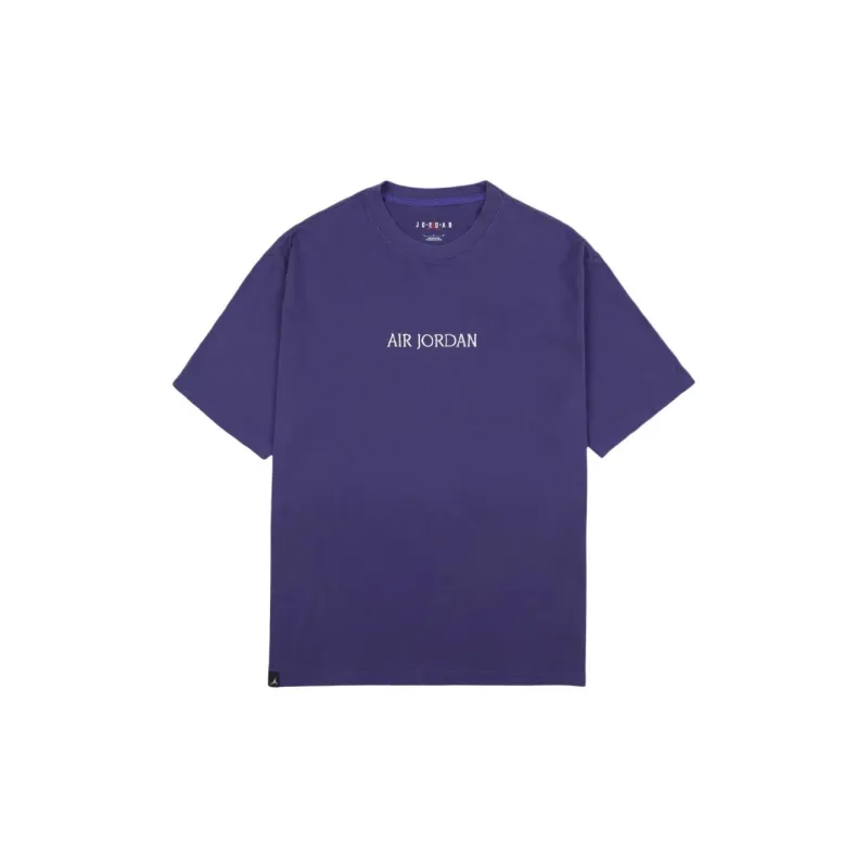 Jordan T Shirts Men Dark Purple-0