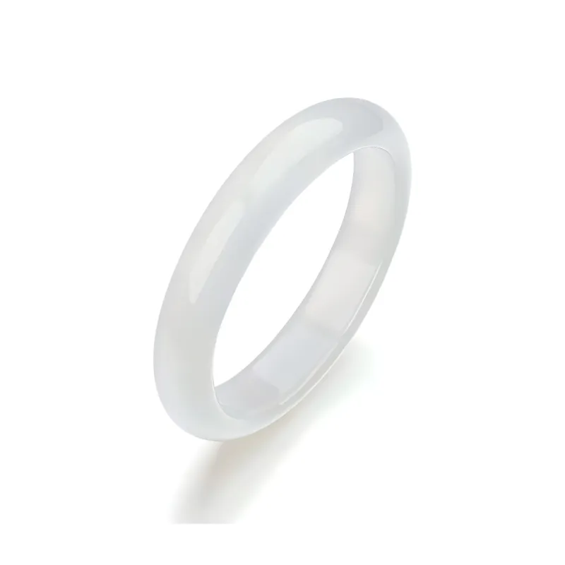 Yue Yuezi Chalcedony Jade Bangle BFF Style Women's-0