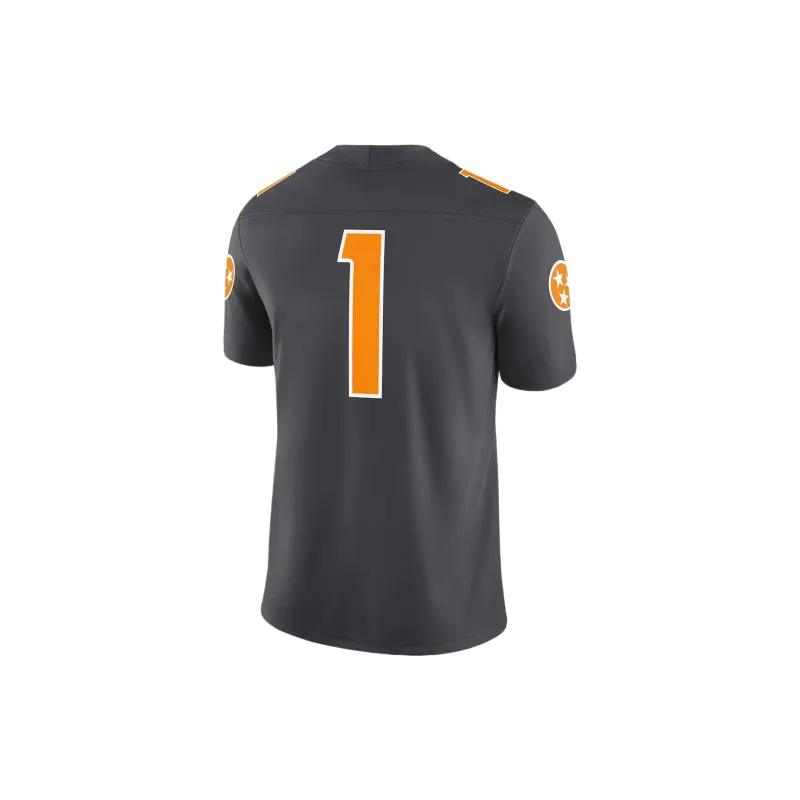 Nike Tennessee Volunteers Volunteer State Smokey Grey Men's Nike Dri FIT College Game Jersey-1