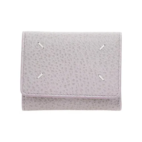 Maison Margiela Calfskin Wallet Women's Purple