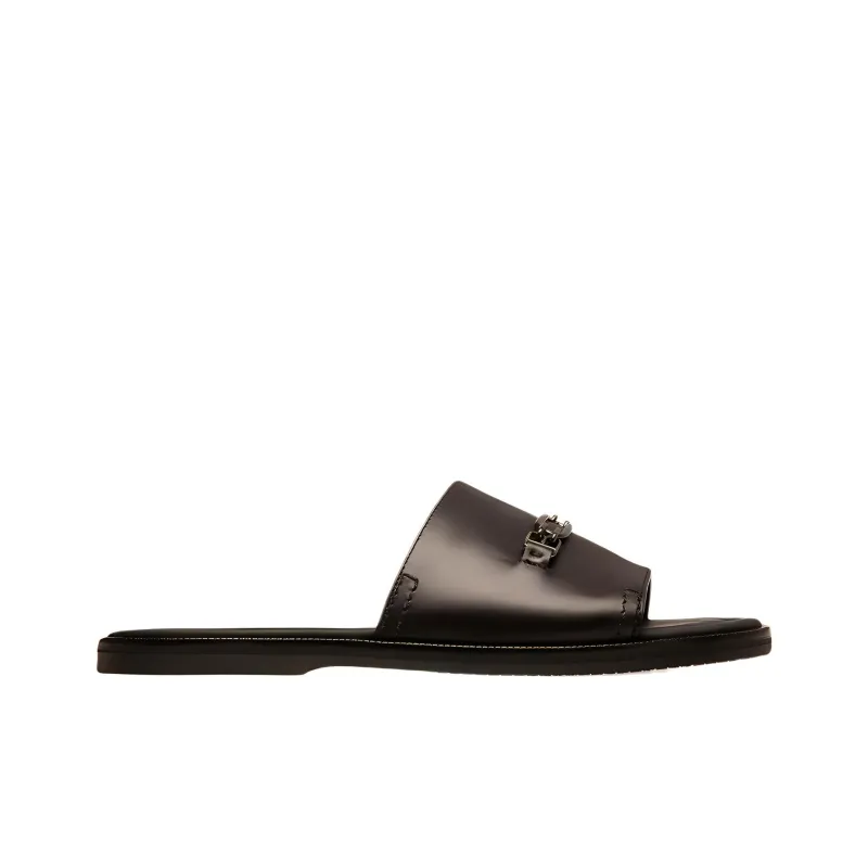 BALLY Jacob Leather Slides-1