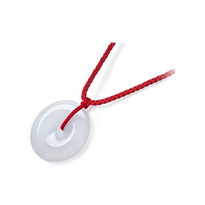 CHOW TAI FOOK Glutinous Jade Necklaces Unisex-2