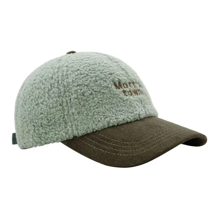 FREE RABBITⅡ Lambswool Baseball Caps Unisex-12