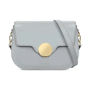 Le Parmentier Genuine Leather Shoulder Bag Crossbody Bag Handbag Women's Sky Blue