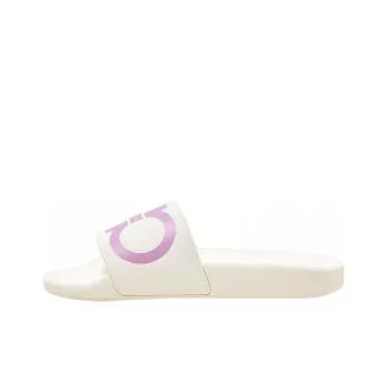 Ferragamo Slide Slippers Women's White