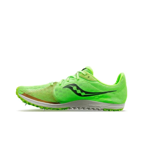 Saucony Soccer Shoes Men Low-Top Green