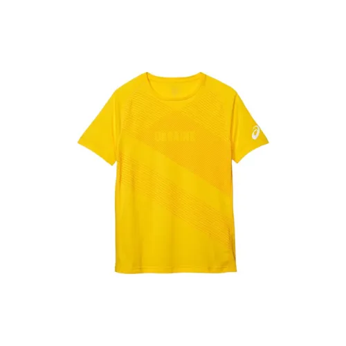 Asics T-Shirts Men Yellow