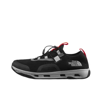 THE NORTH FACE Quick-Dry Support Grip Mid-Top Hiking Shoes Men's Black