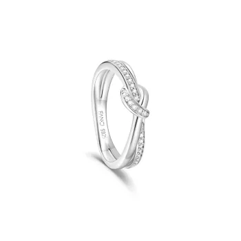 FANCI S925 Silver Set With Gemstones Rings Women's