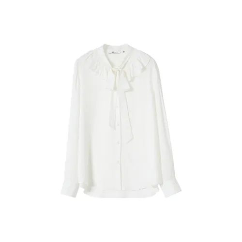 H'S Shirts Women's White