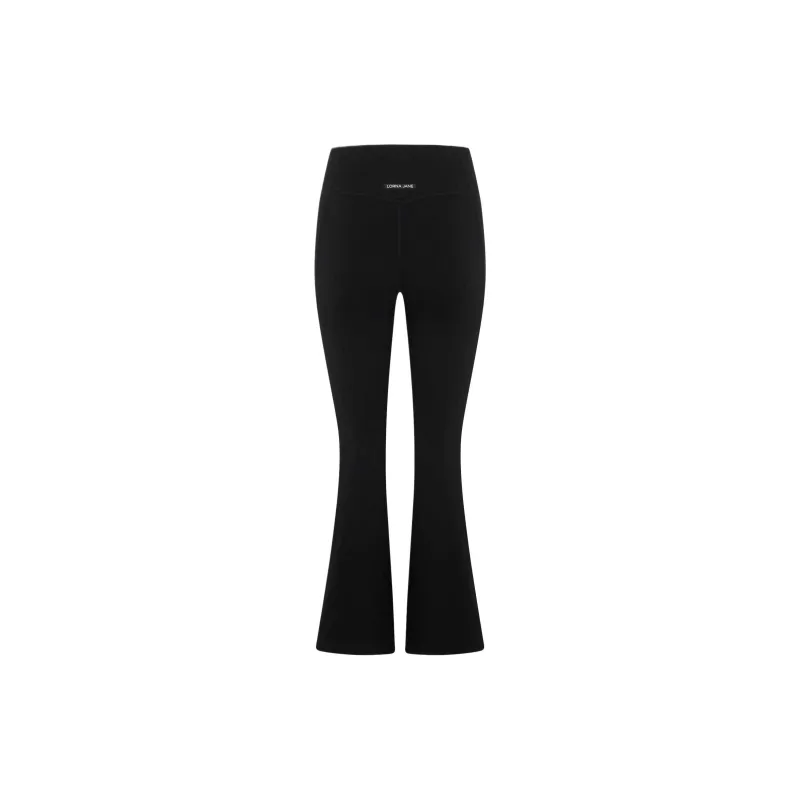LORNA JANE Sculpt & Support Full Length Bootleg Athletic Trousers Women's Black-1