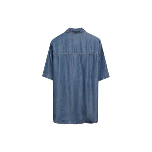 RAYSHOW Shirts Unisex Blue