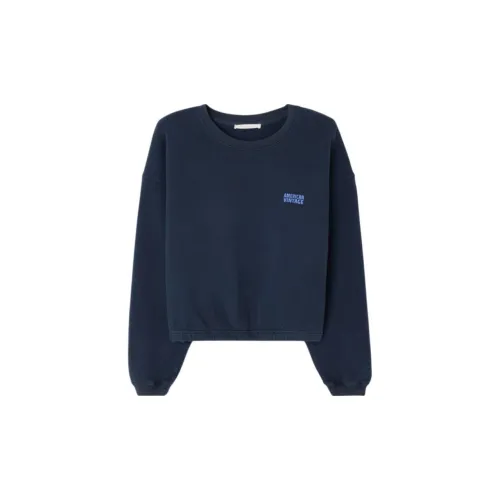 AMERICAN VINTAGE A.M Sweatshirts Women's VINTAGE NAVY/Classic Marine Blue