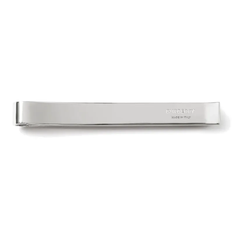 Burberry Tie Clip Men's Charcoal Gray-1