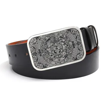 FREE RABBITⅡ Leather Belts Men Black