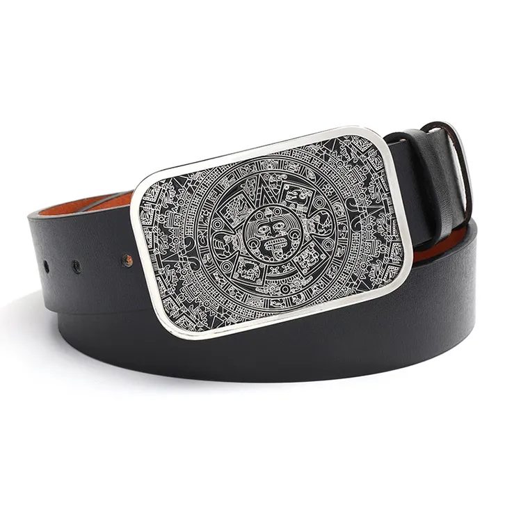 FREE RABBITⅡ Leather Belts Men Black-0