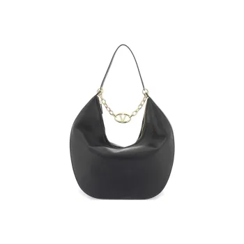 Valentino VLogo Moon Zip Up Maxi Shoulder Bag