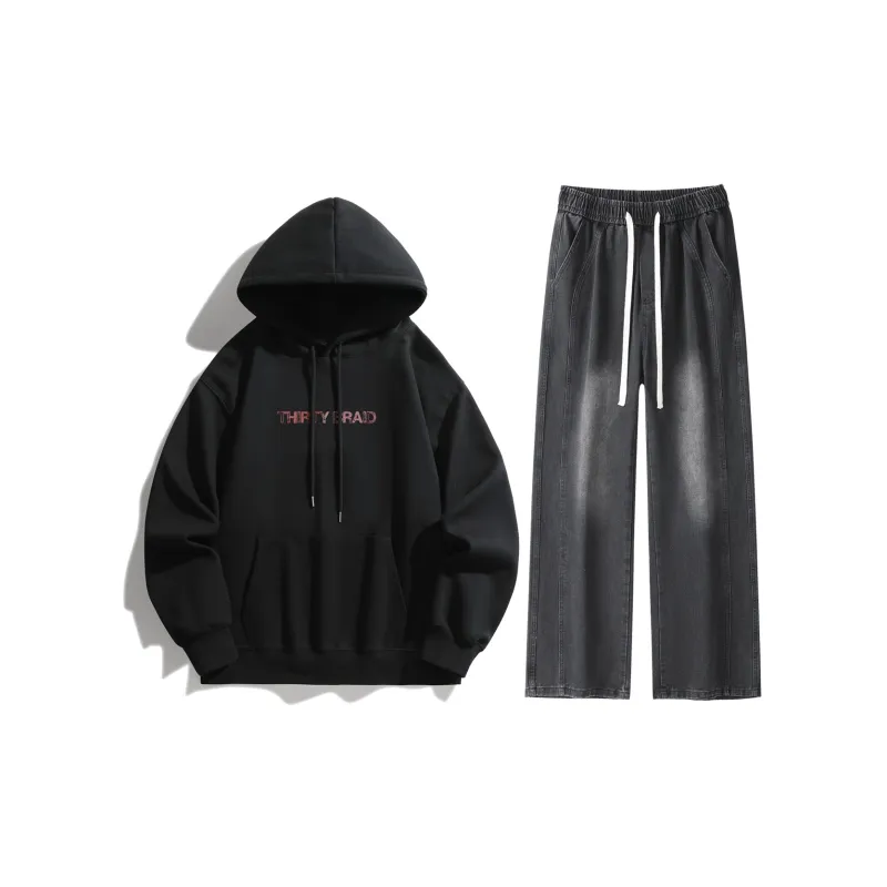 30BRAID Sweatshirt Sets Unisex-16