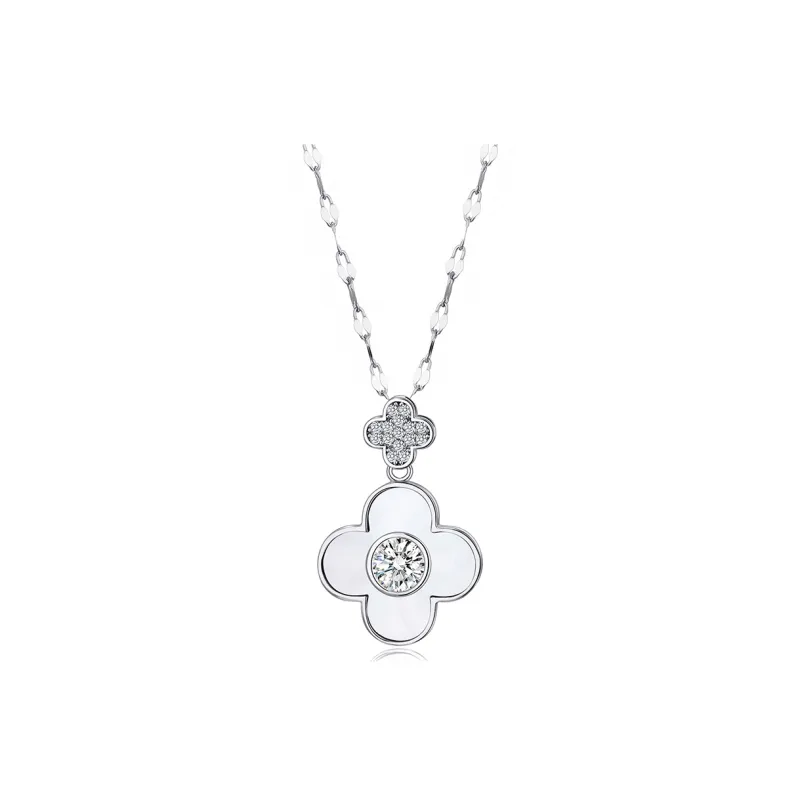 PIARA S925 Silver Necklaces Women's-0