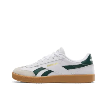 Reebok Smash Edge S Wear Resistant Slip Resistant Low Top Skateboard Shoes Unisex White Green