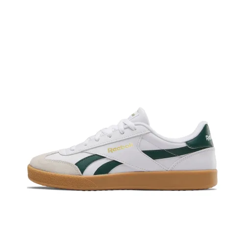 Reebok Smash Edge S Wear Resistant Slip Resistant Low Top Skateboard Shoes Unisex White Green