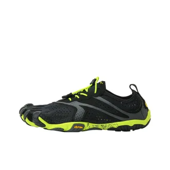 Vibram Five Fingers Shoes Wear resistant Lightweight Breathable And Non slip. Low Top Training Shoes Men's Black V RUN