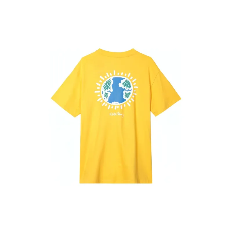 Adidas Neo T Shirt Men's Sunlight Yellow-1