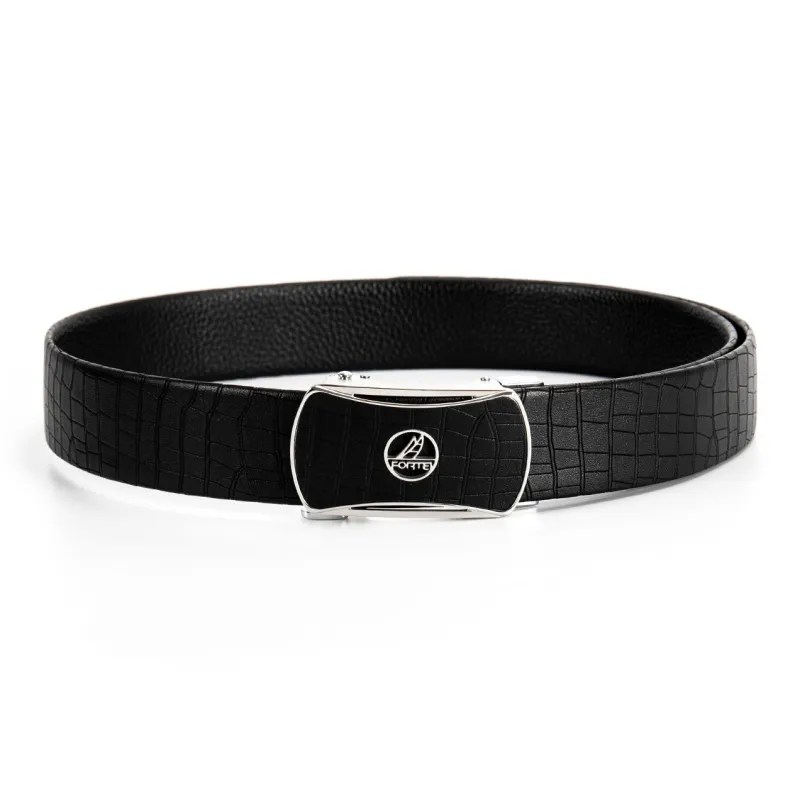 FORTEI Top Grain Cow Leather Leather Belts Men's Width  3.5 Cm-2