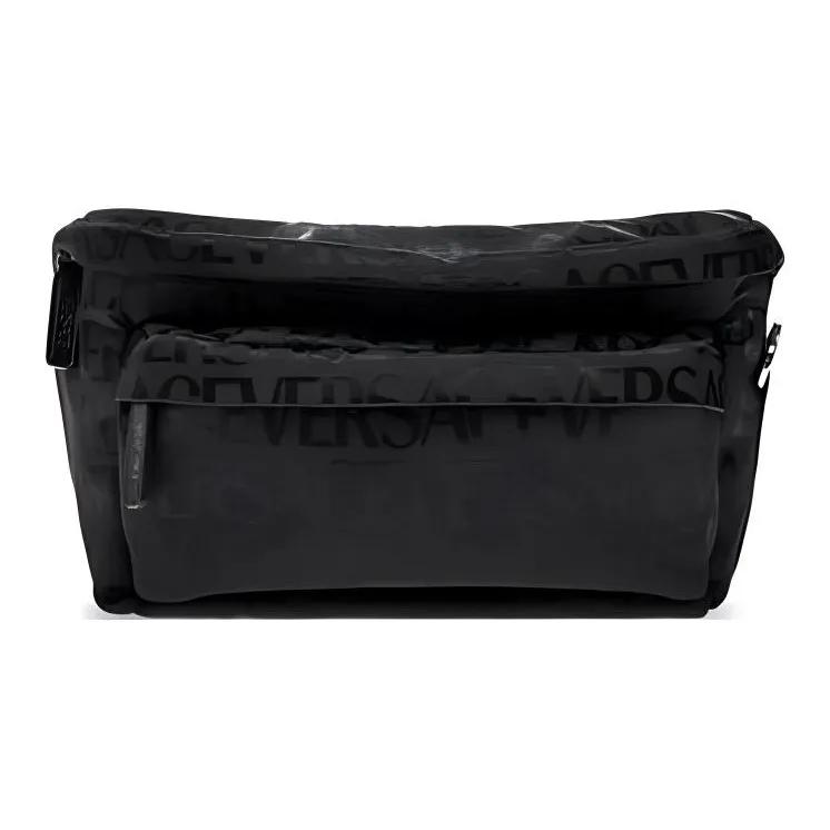 VERSACE Polyamide Fanny Pack Regular Men's Black-1
