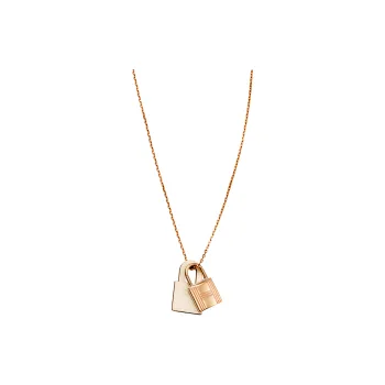 HERMES O'Kelly Brass Necklaces Women's