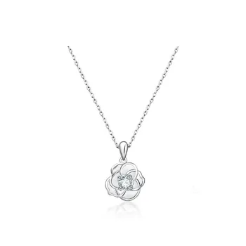 Asia Star 925 Sterling Silver Necklaces Women's